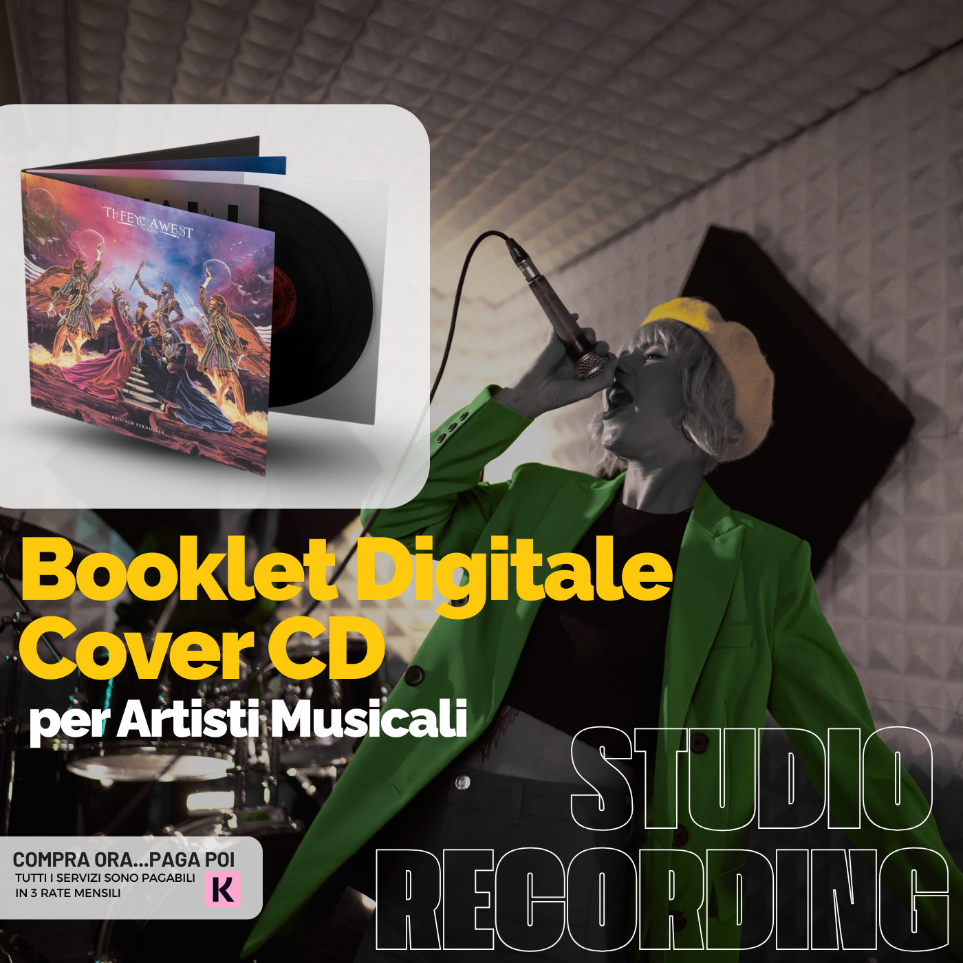 Booklet Digitale e Cover CD